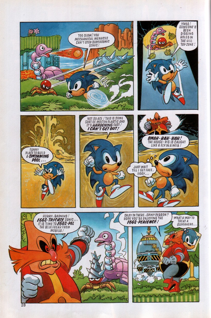 Sonic the Hedgehog Yearbook 1992 Page 24